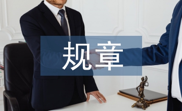 規(guī)章制定程序條例
